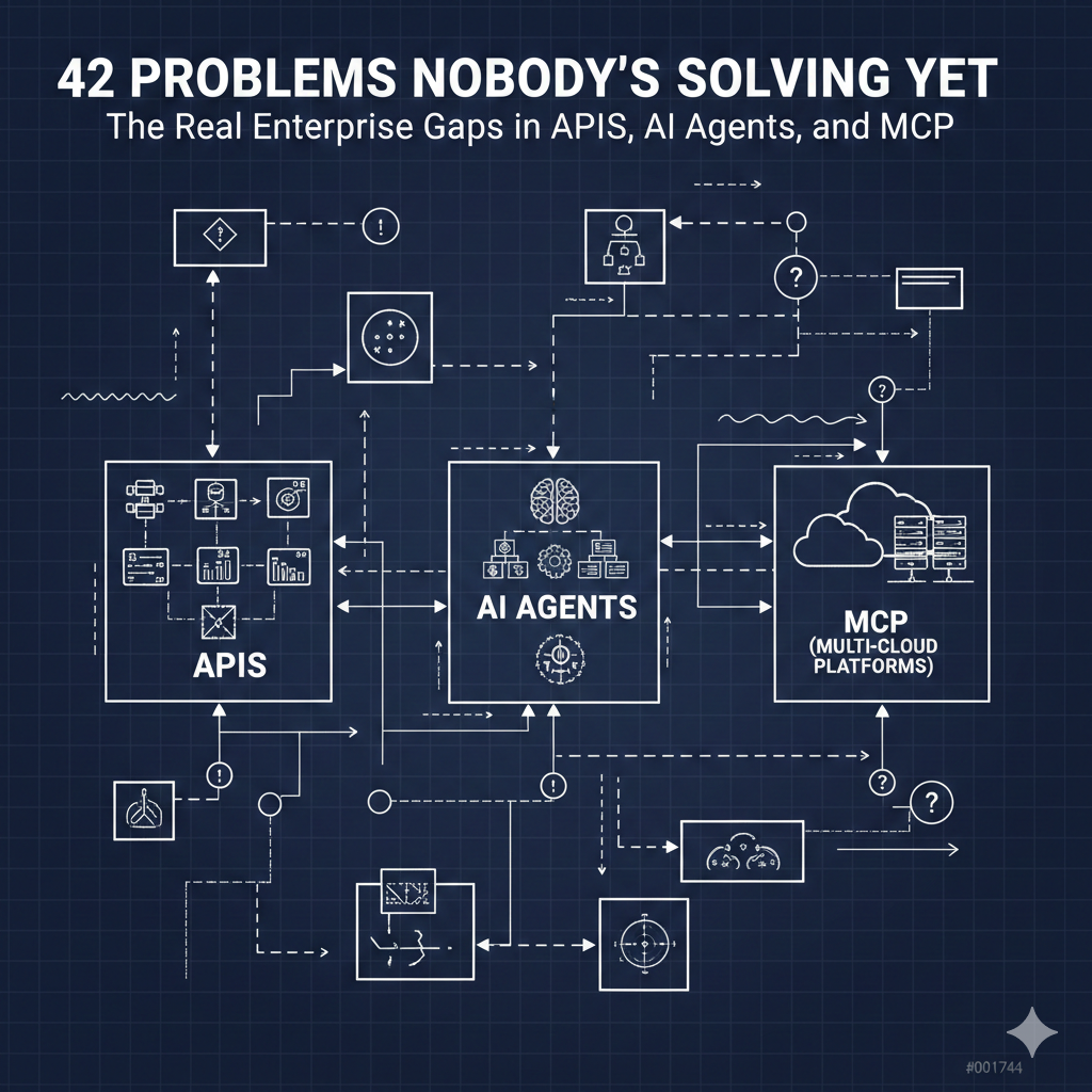 42 Problems Nobody's Solving Yet: The Real Enterprise Gaps in APIs, AI Agents, and MCP