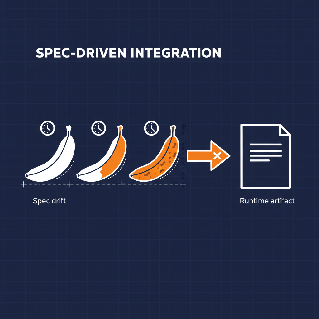 Specs Age Like Bananas — Spec-Driven Integration as the Cure
