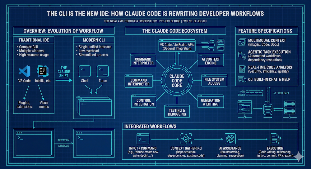 The CLI Is the New IDE: How Claude Code Is Rewriting Developer Workflows