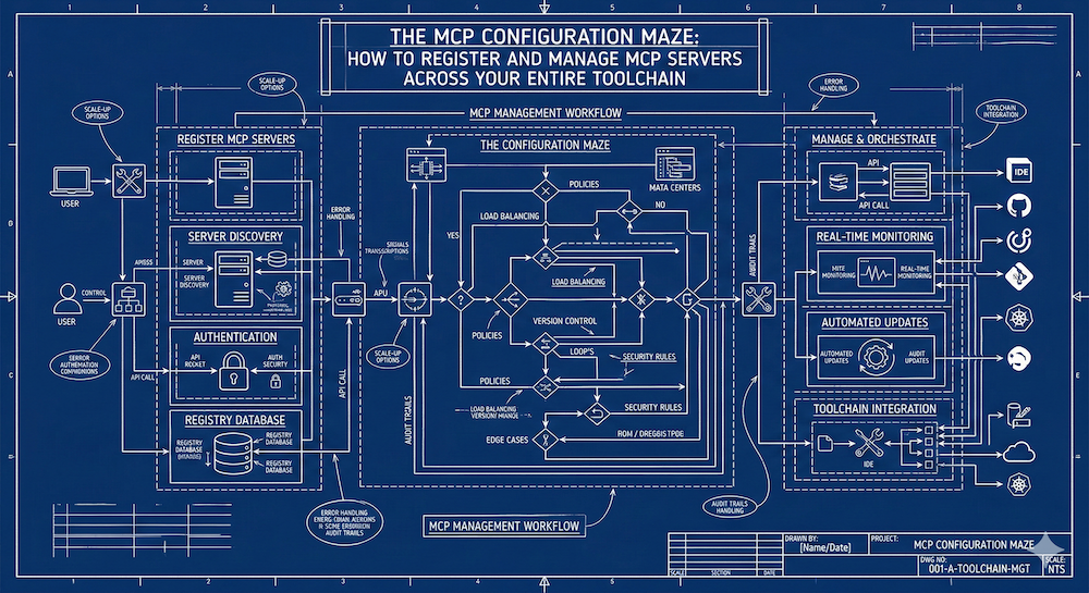 The MCP Configuration Maze: How to Register and Manage MCP Servers Across Your Entire Toolchain