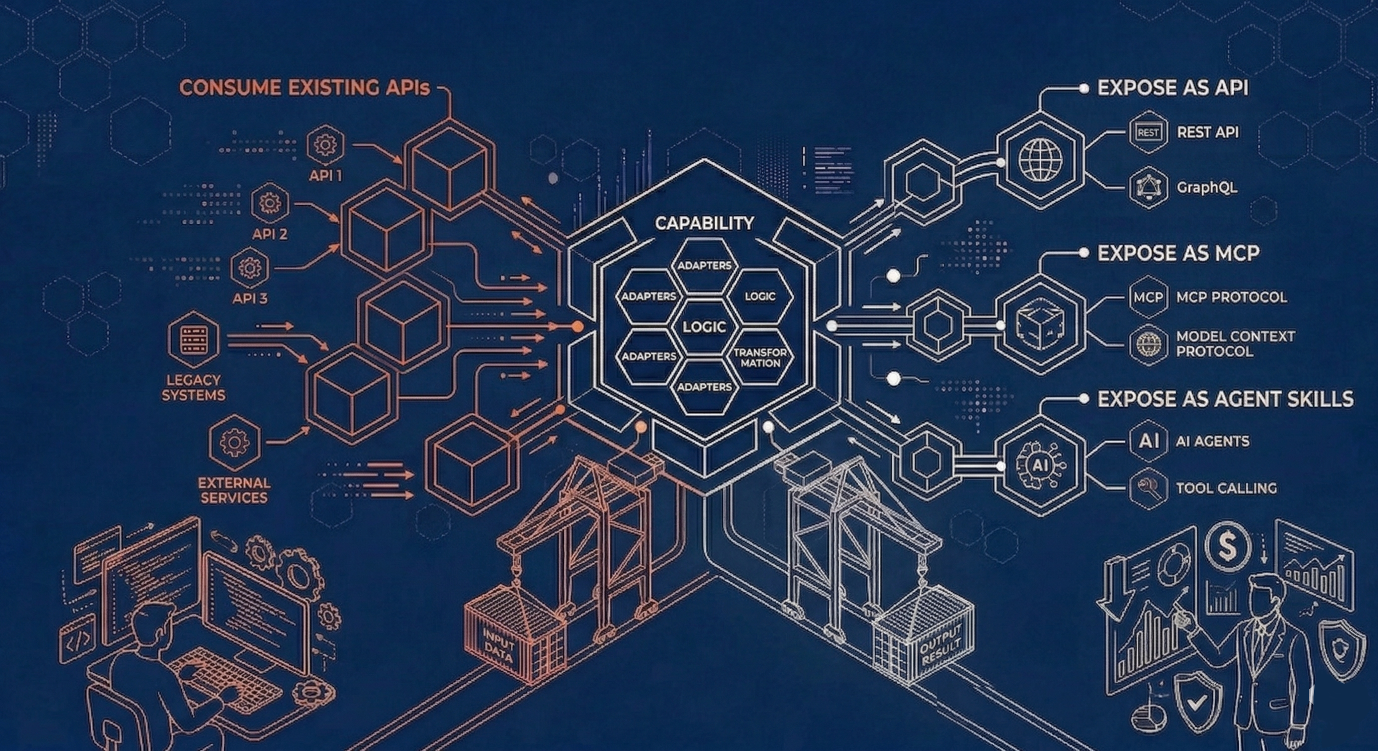 Naftiko hexagonal blueprint